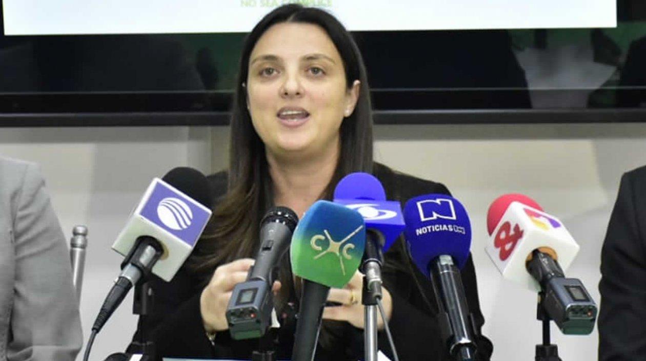 Directora General del ICBF, Karen Abudinen Abuchaibe