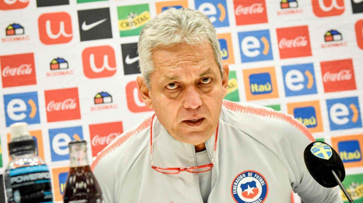 Reinaldo Rueda, técnico de la Selección Chile. 
