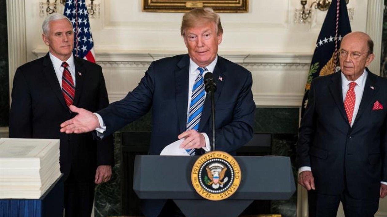 Donald Trump, presidente de Estados Unidos.