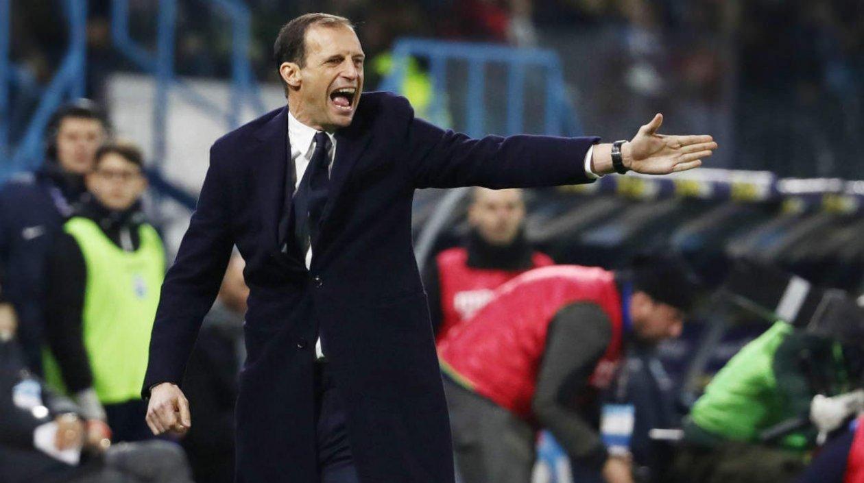 Maximiliano Allegri, técnico de la Juventus. 