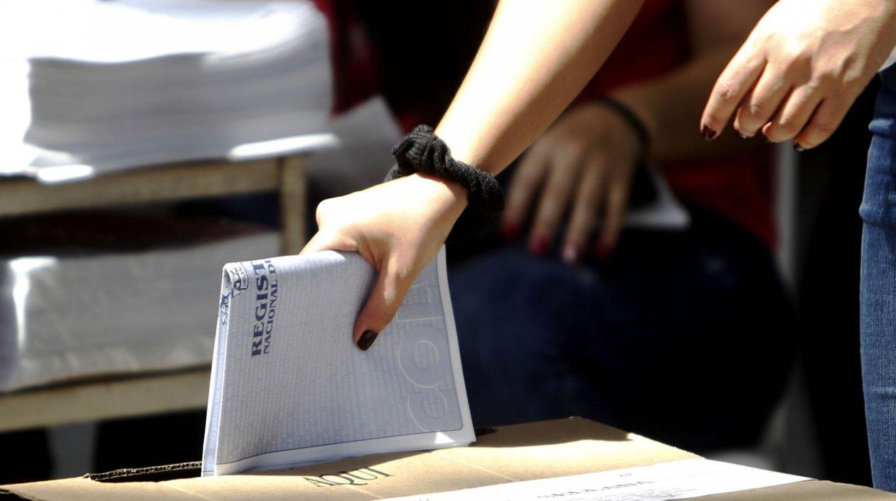 Desde el 21 de mayo los colombianos en el exterior podrán votar.