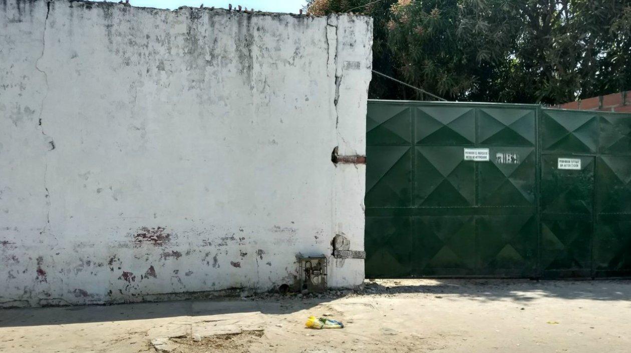 Aserradero donde ocurrió el accidente laboral.