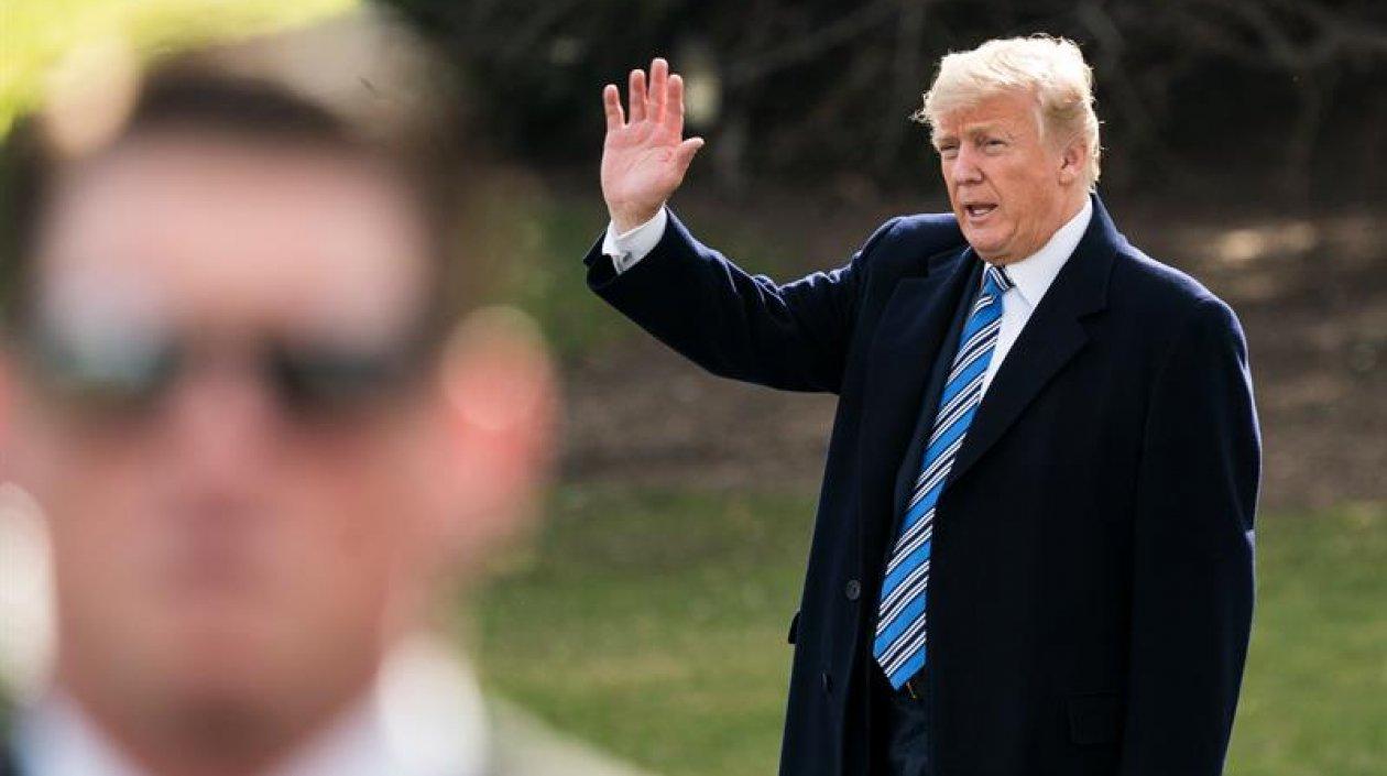 Donald Trump, presidente de los Estados Unidos.