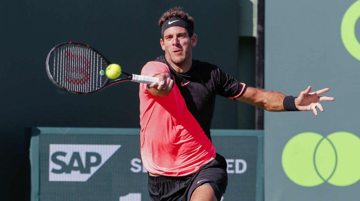 Juan Manuel Del Potro, tenista argentino. 