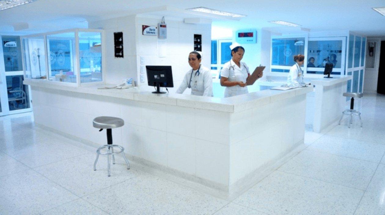 Instalaciones de la Clínica Reina Catalina.