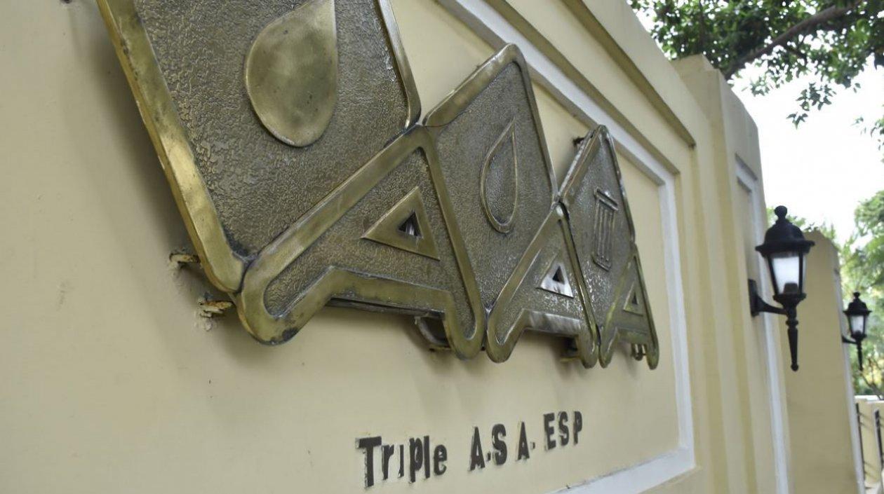 Oficinas administrativas de Triple A, en Barranquilla. 