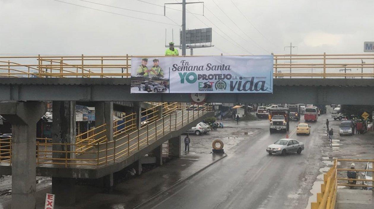 La campaña busca disminuir los accidentes en la Semana Santa.