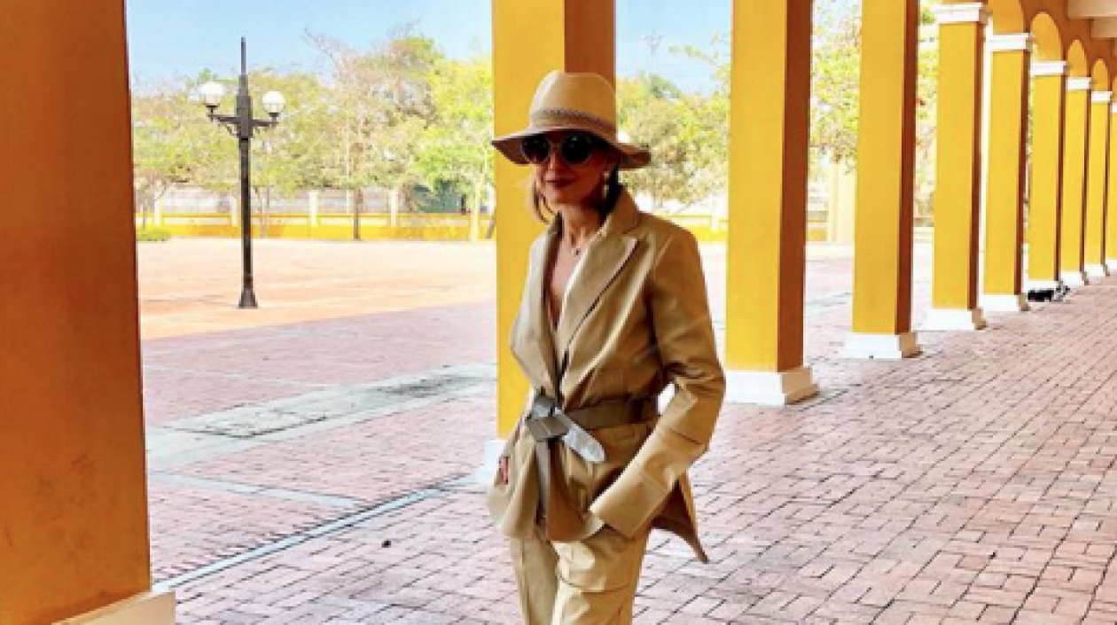 La diseñadora barranquillera Silvia Tcherassi.