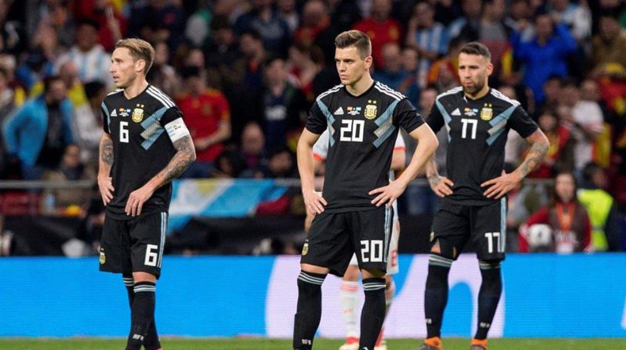 Los argentinos fueron arrollados por una poderosa España.