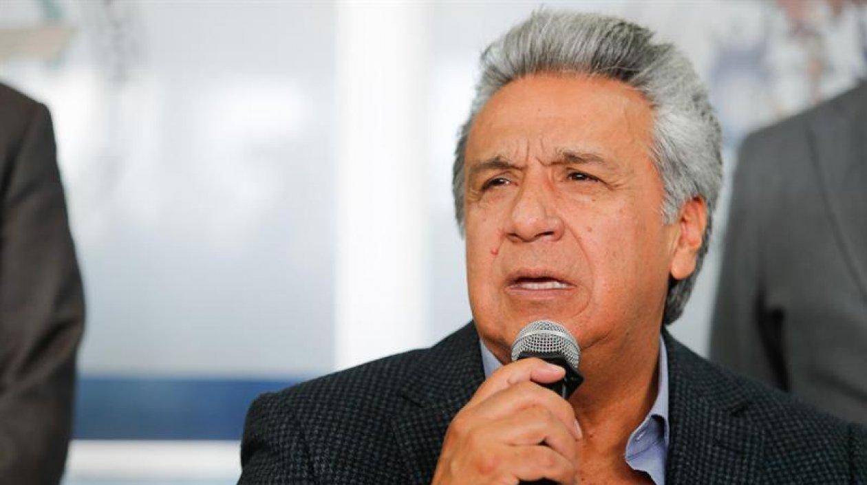 El presidente de Ecuador, Lenín Moreno.