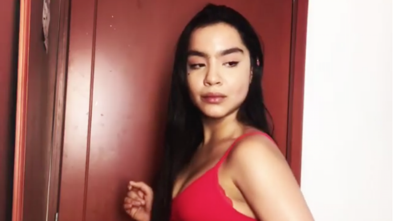 La cantante barranquillera Salomé Camargo.