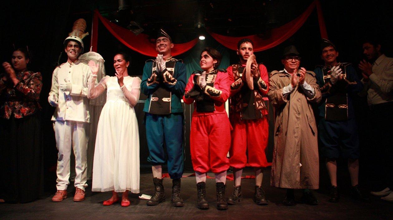 El colectivo teatral Baúl Polisémico.