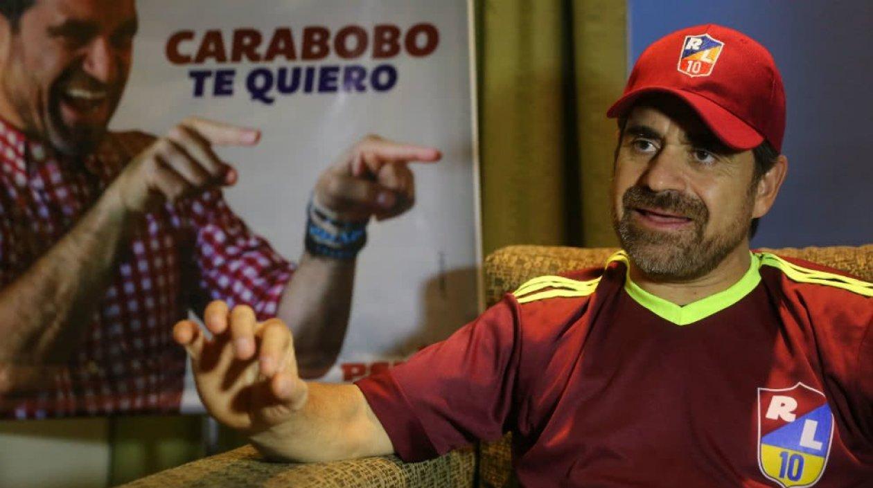 El gobernador del estado venezolano de Carabobo, Rafael Lacava.