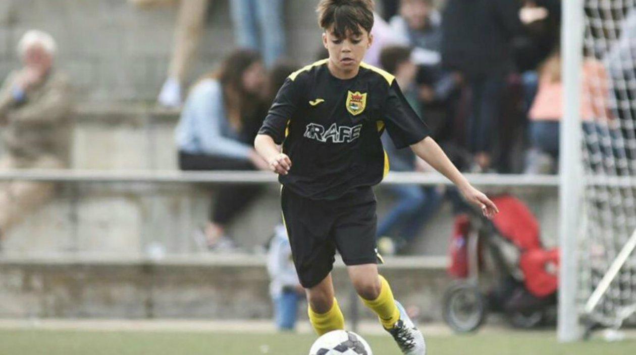 Kilian Ruas Pérez es el ahijado del brasileño Ronaldinho. 