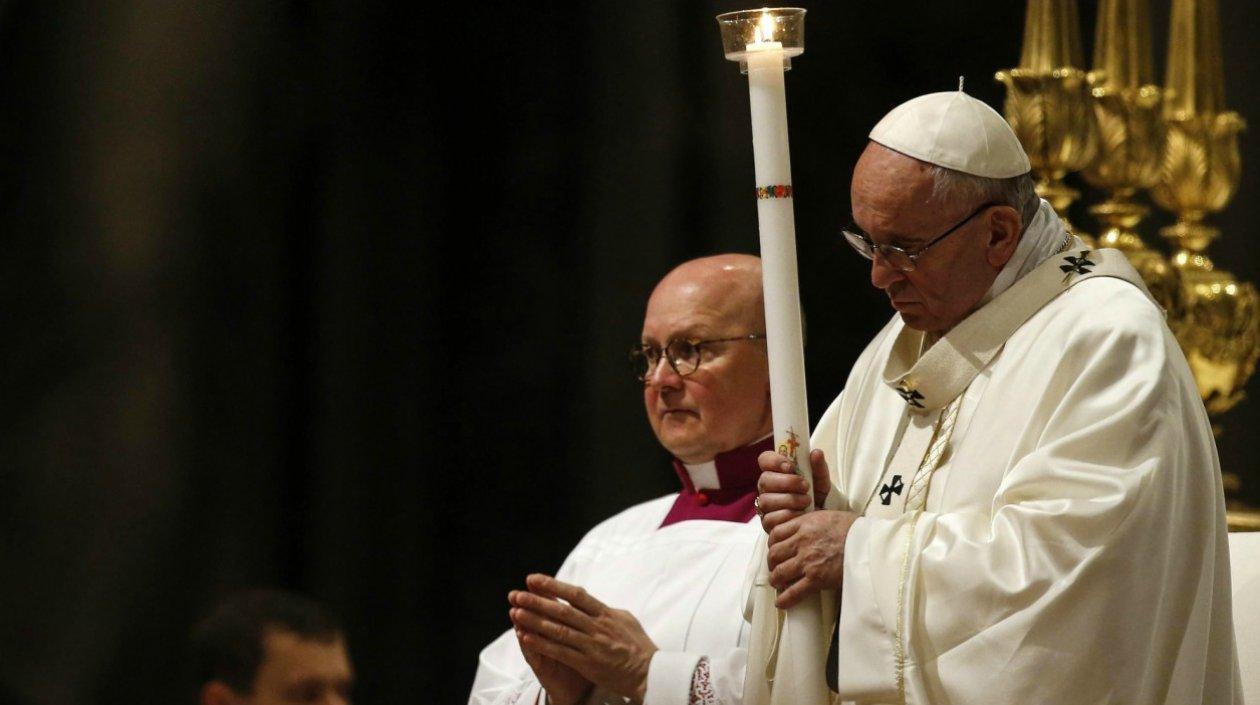 Papa Francisco en la Ciudad del Vaticano.