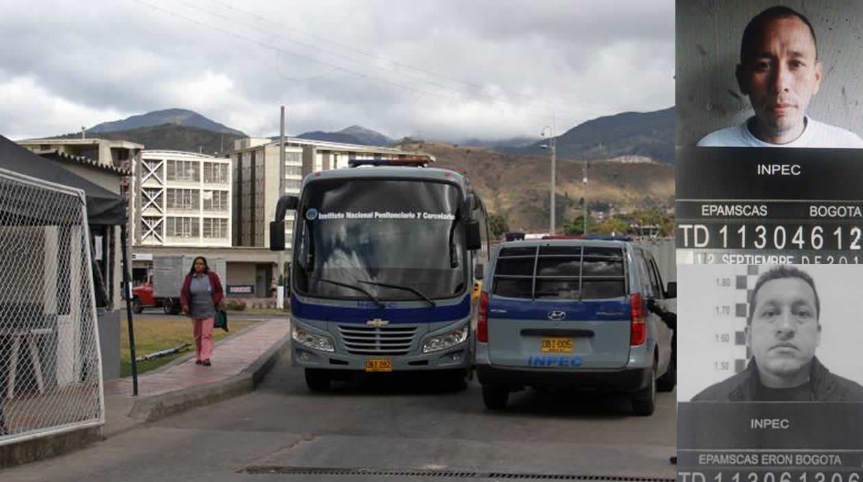 Se fugaron dos reclusos de la cárcel La Picota de Bogotá, identificados como Olmedo Vargas Padilla y Jhon Alejandro Gutierrez