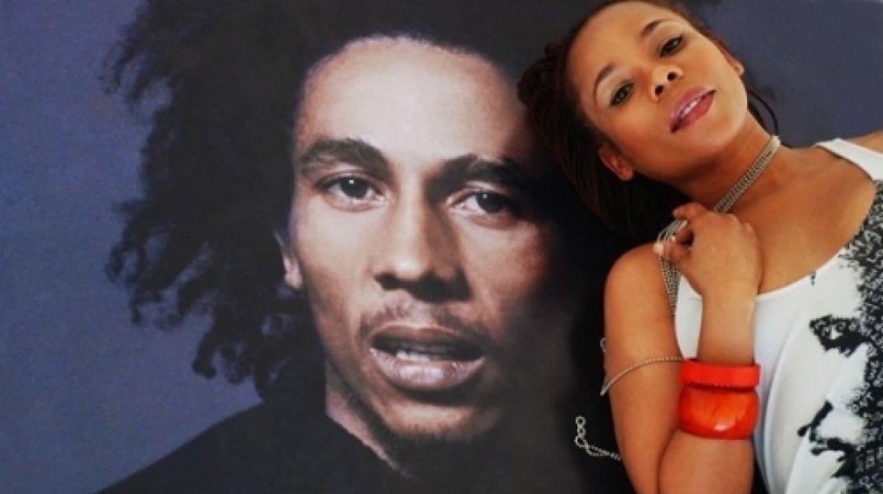 Cedella Marley, hija de Bob Marley.