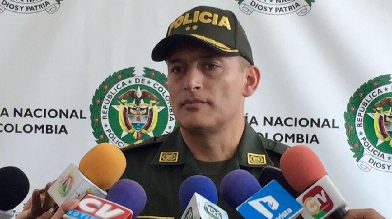 General Mariano Botero Coy, comandante de la Policía Metropolitana de Barranquilla.