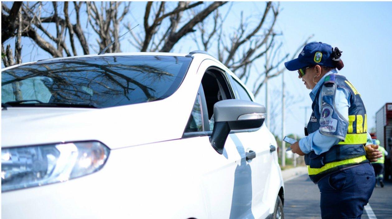 Tránsito de Soledad impuso 450 órdenes de comparendo distintos a las del día sin moto.