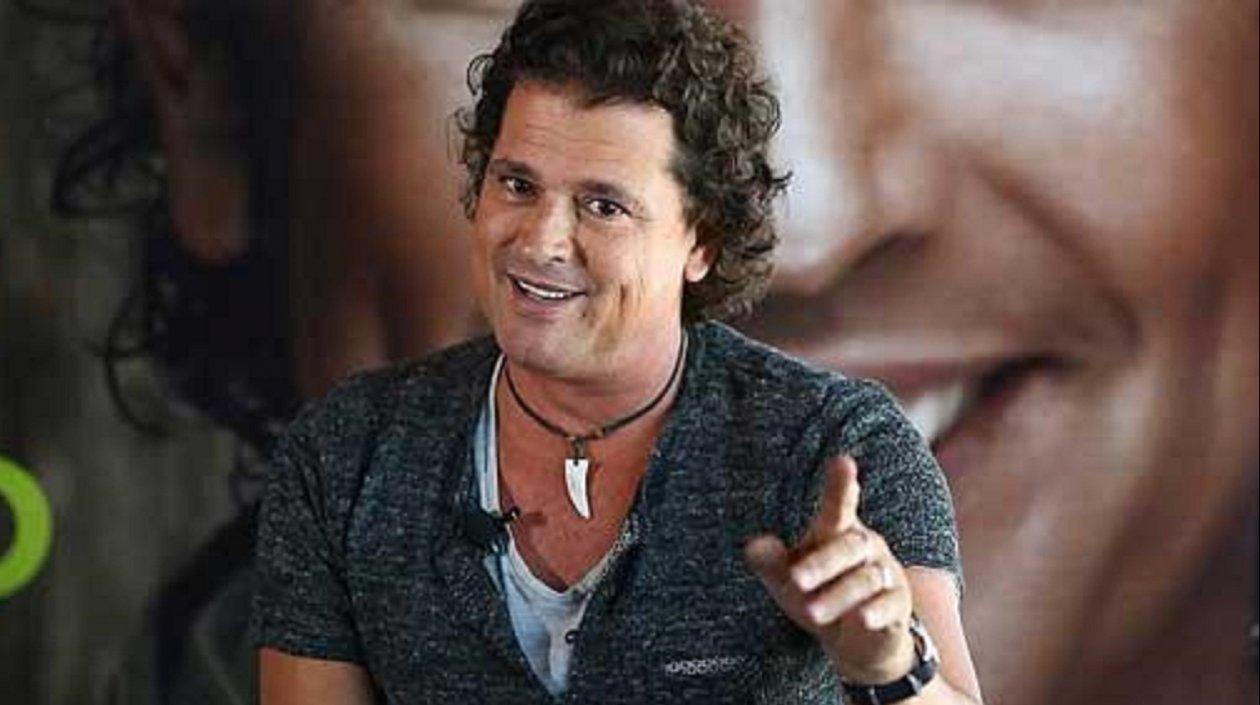 El cantante Carlos Vives.
