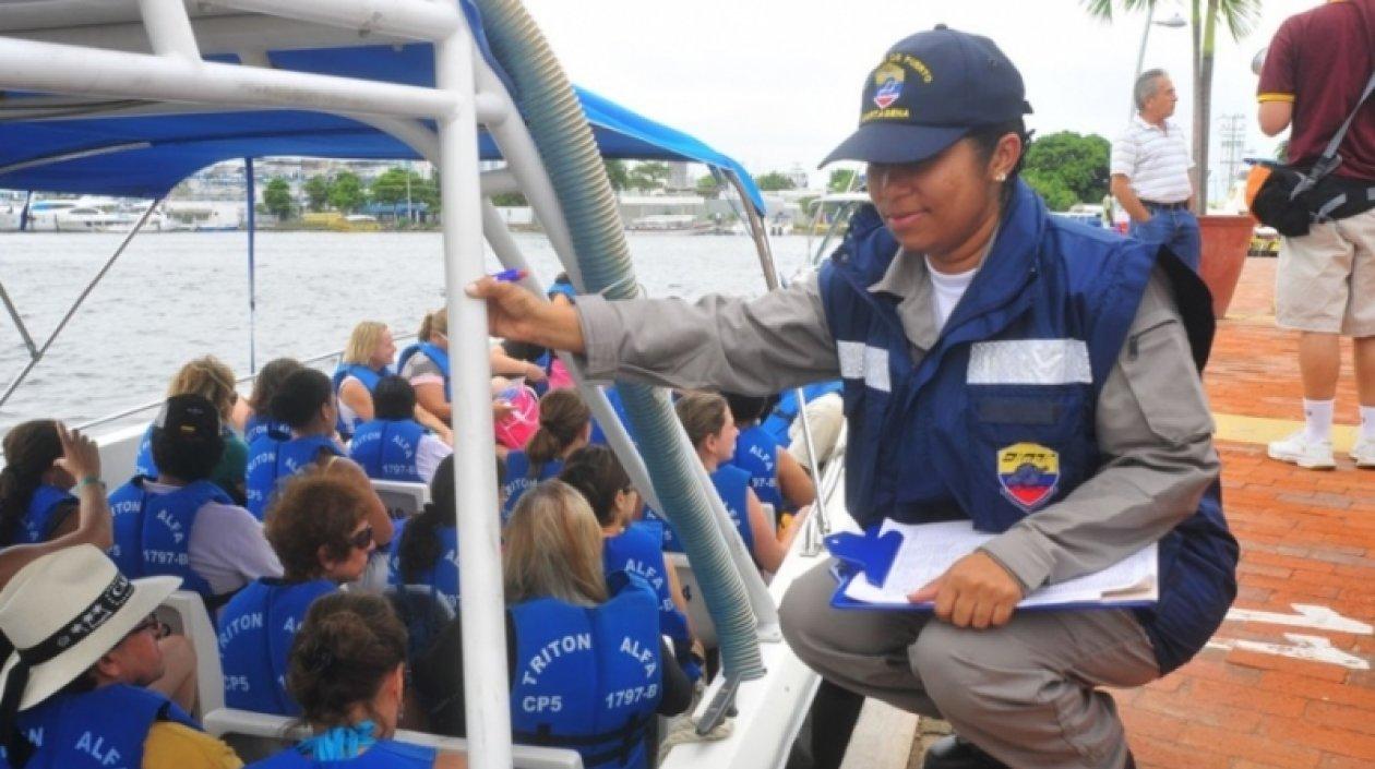 Cartagena registró 1.581 zarpes de embarcaciones y un total de 26.184 turistas transportados.