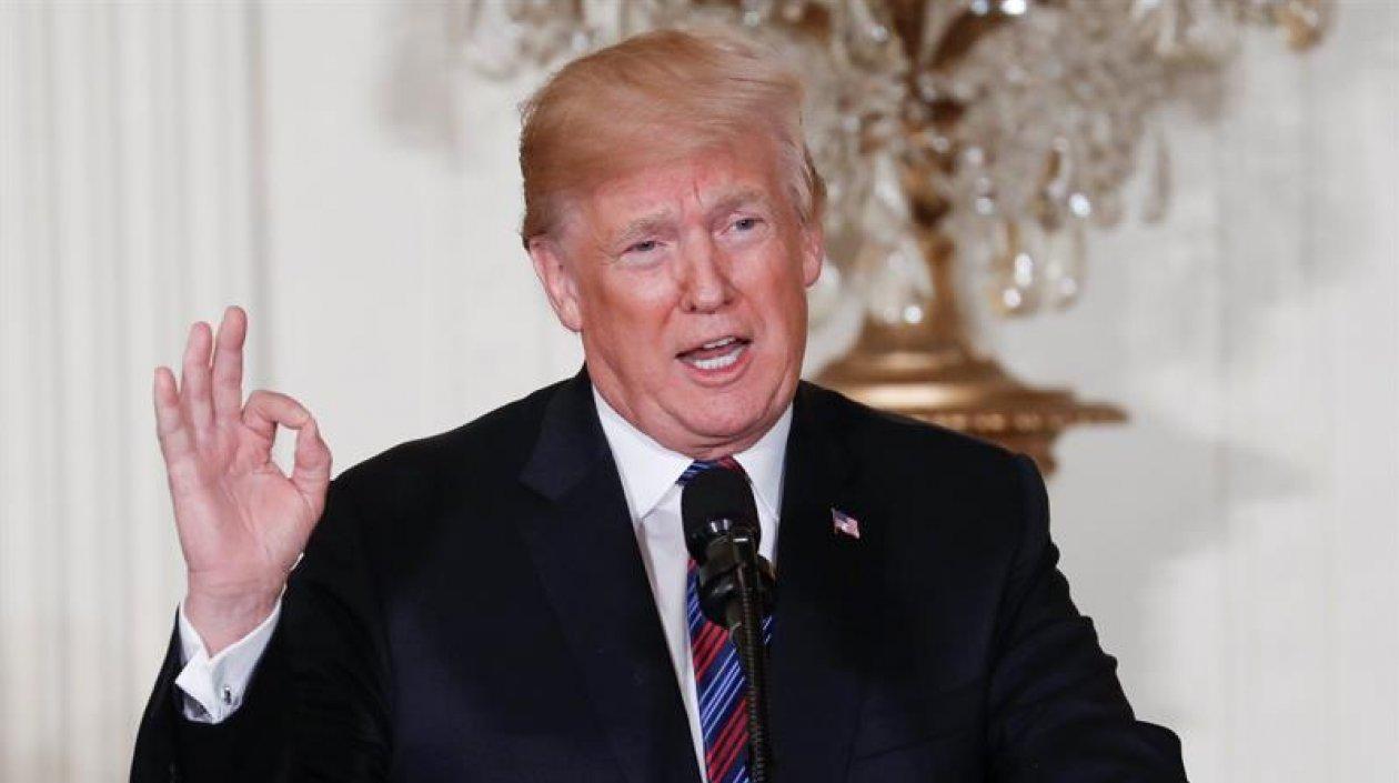 Donald Trump, presidente de Estados Unidos.