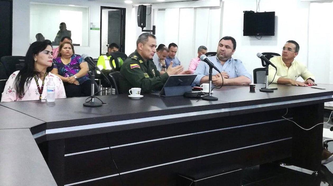 El Comité de Orden Público hizo un detallado análisis del comportamiento de los delitos.