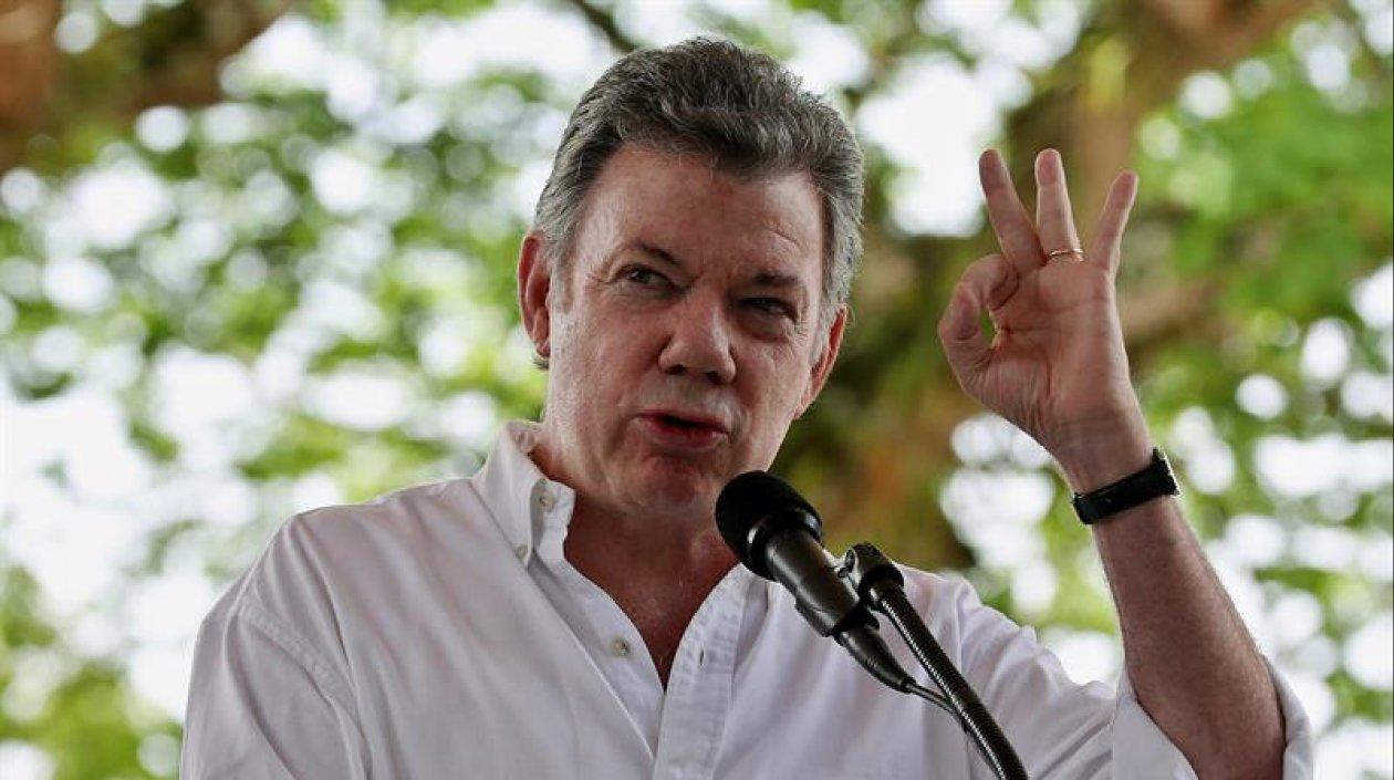 Juan Manuel Santos.