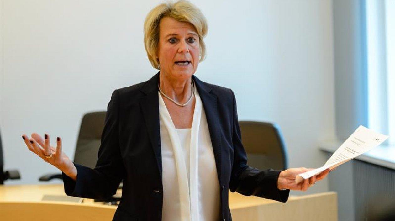 La jueza Frauke Holmer.