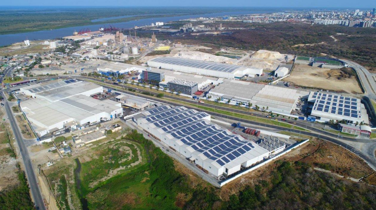 Planta de Tecnoglass.