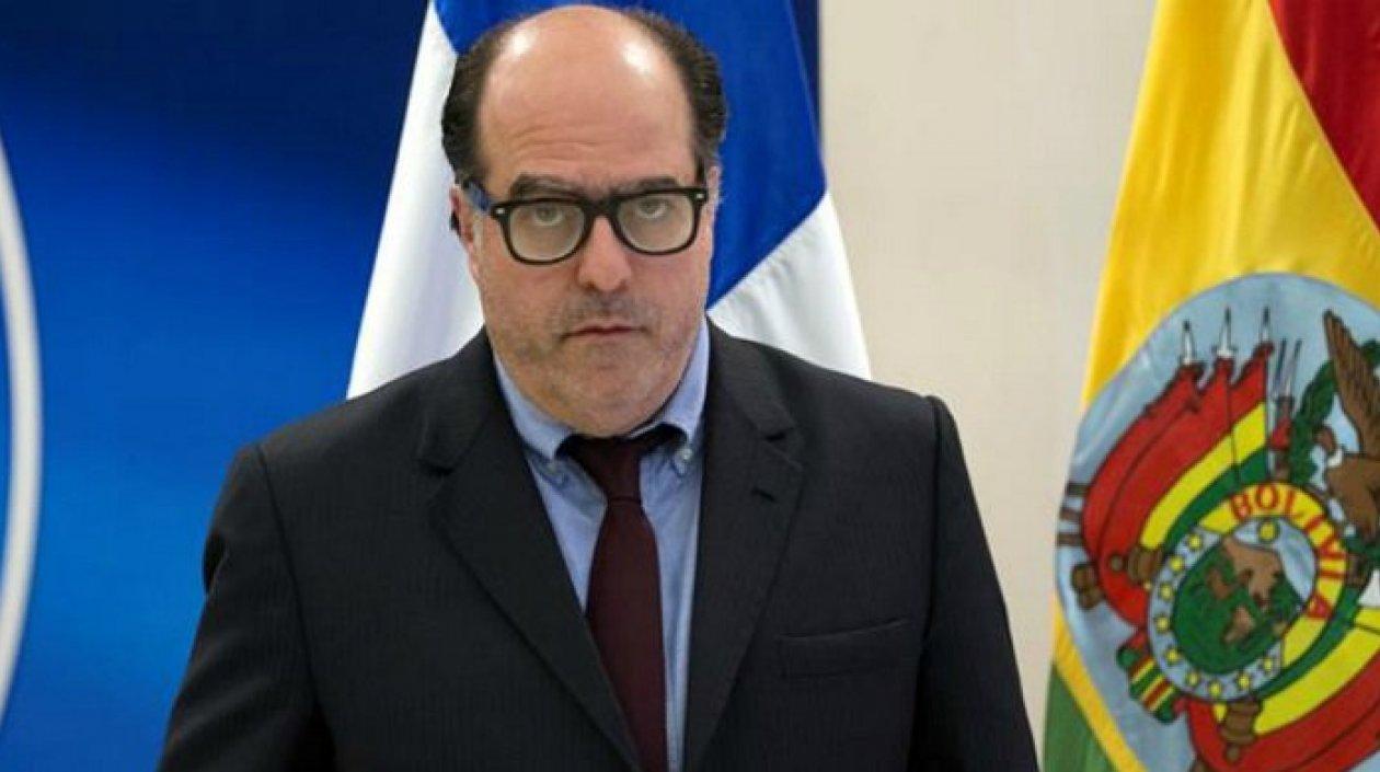 El expresidente del Parlamento venezolano Julio Borges.