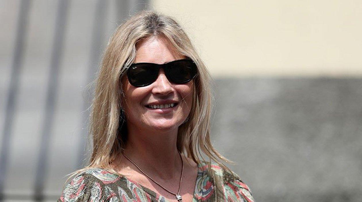 La modelo británica Kate Moss.