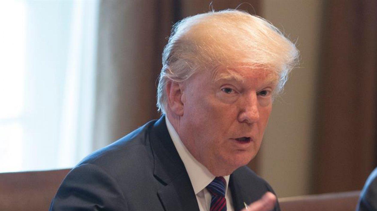 Donald Trump, presidente de Estados Unidos.