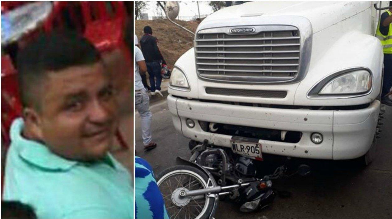 Óscar Menco Baldovino murió en un accidente de moto.