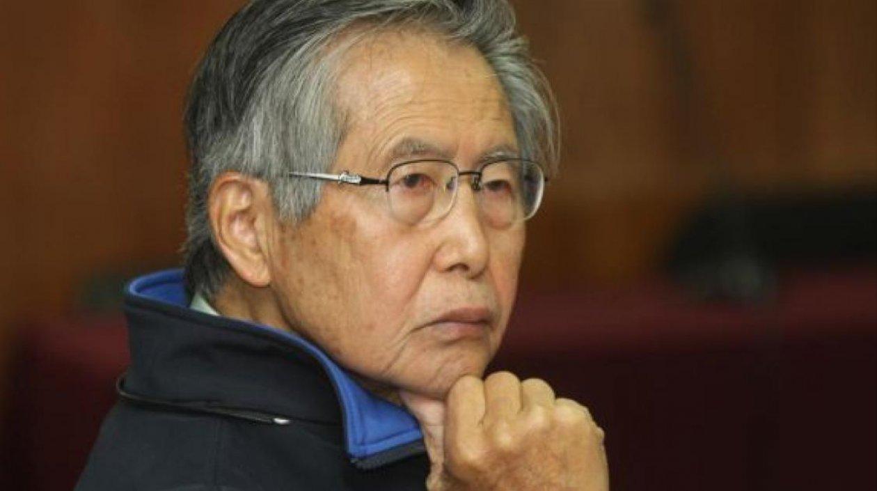 Alberto Fujimori, expresidente de Perú.