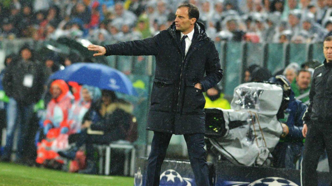 Massimiliano Allegri de la Juventus. 