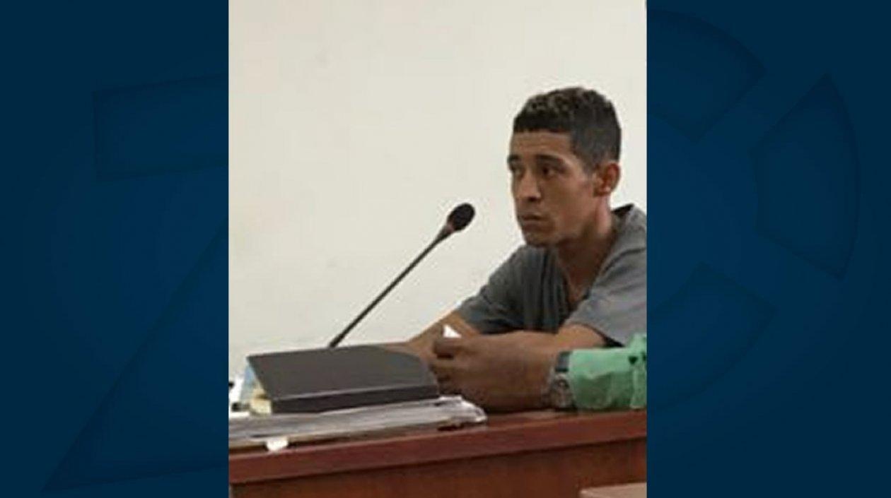 Alias 'Capullito' durante las audiencias concentradas.