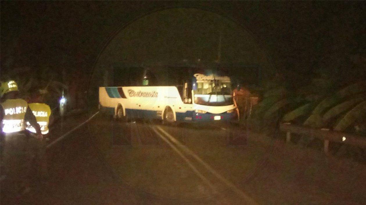 El hecho ocurre en el sector de Santa Rosalía.