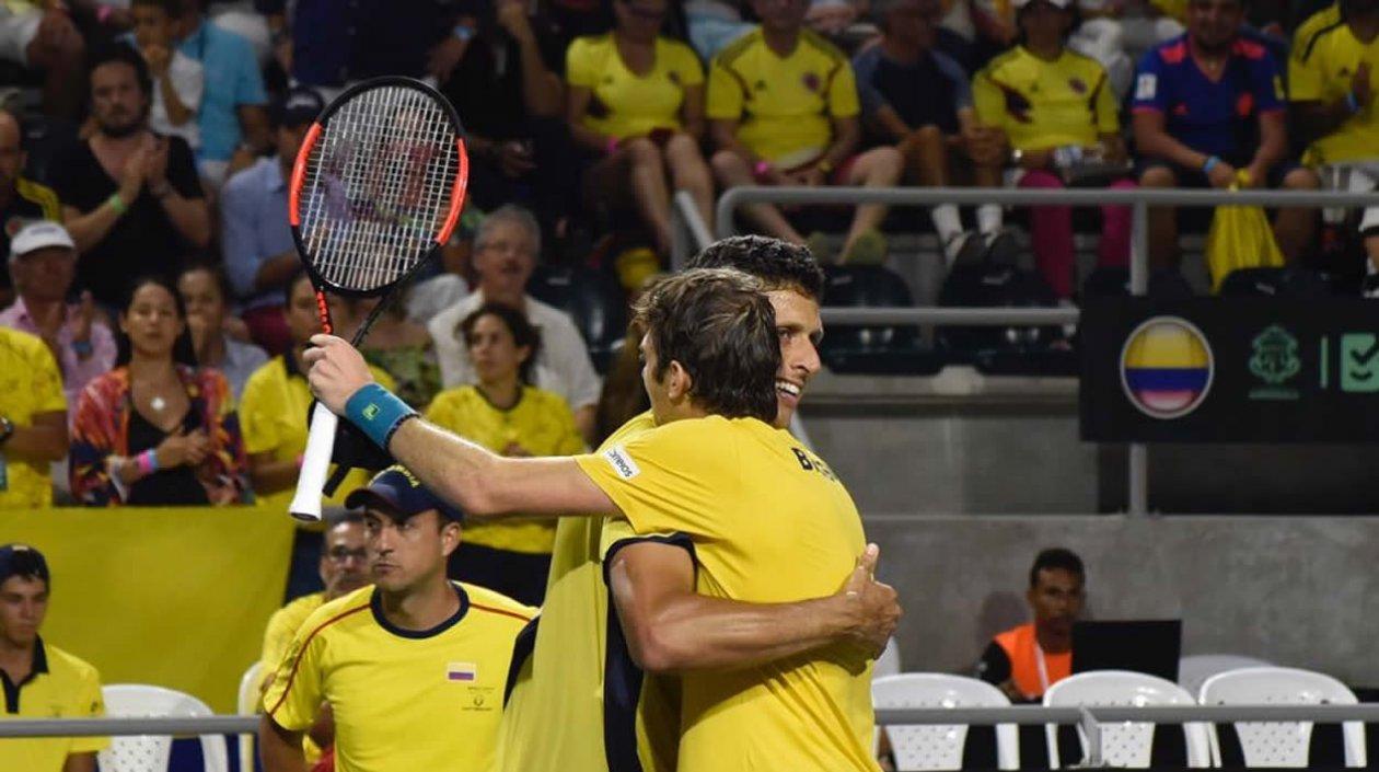 Marcelo Demolinere y Marcelo Melo