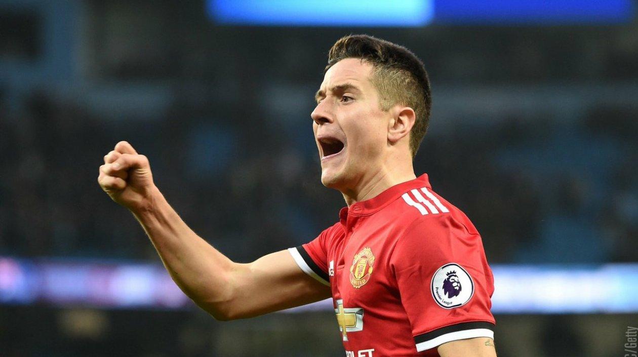 Ander Herrera, del Manchester United.