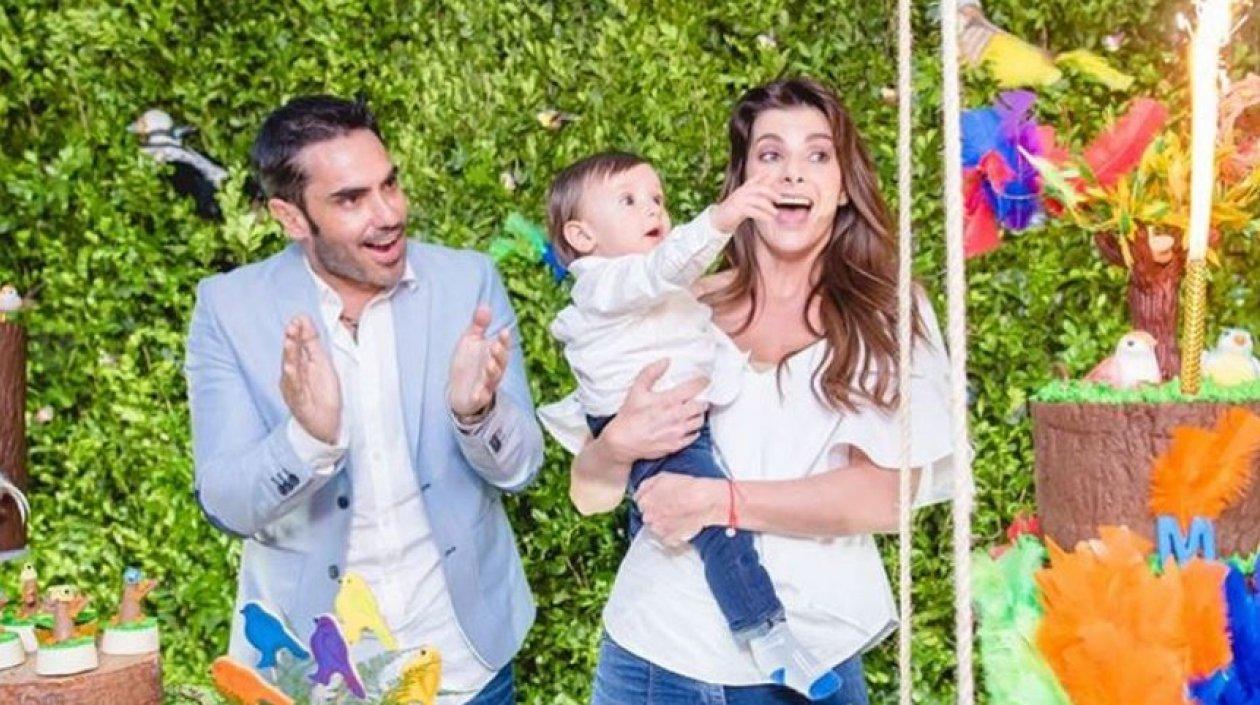  Lincoln Palomeque, Matías y Carolina Cruz.