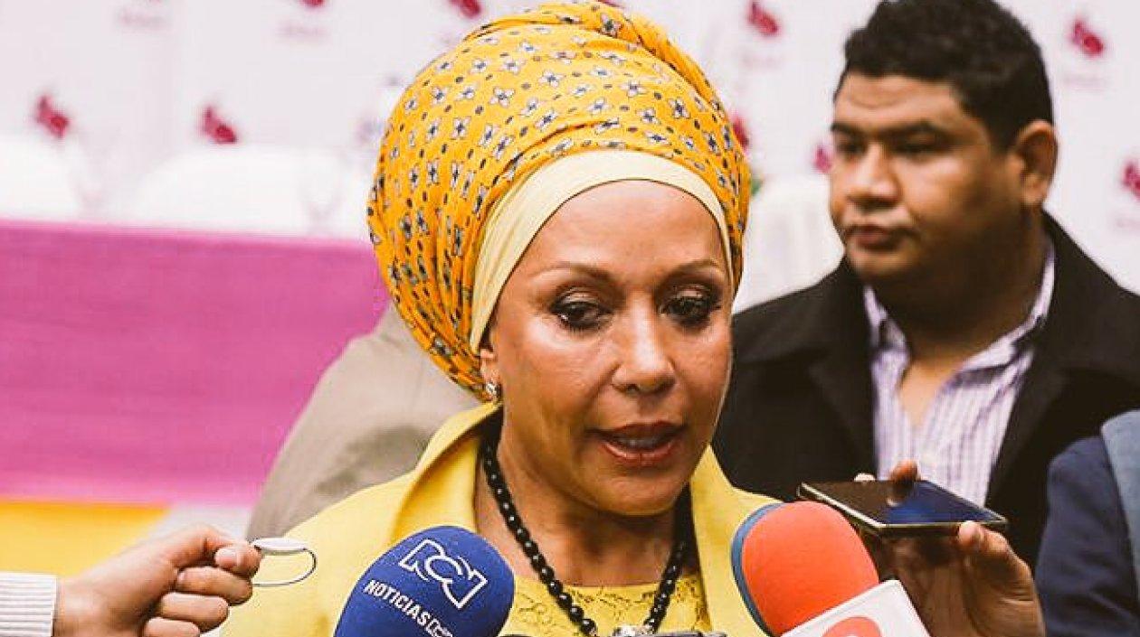 Piedad Córdoba, excandidata presidencial.