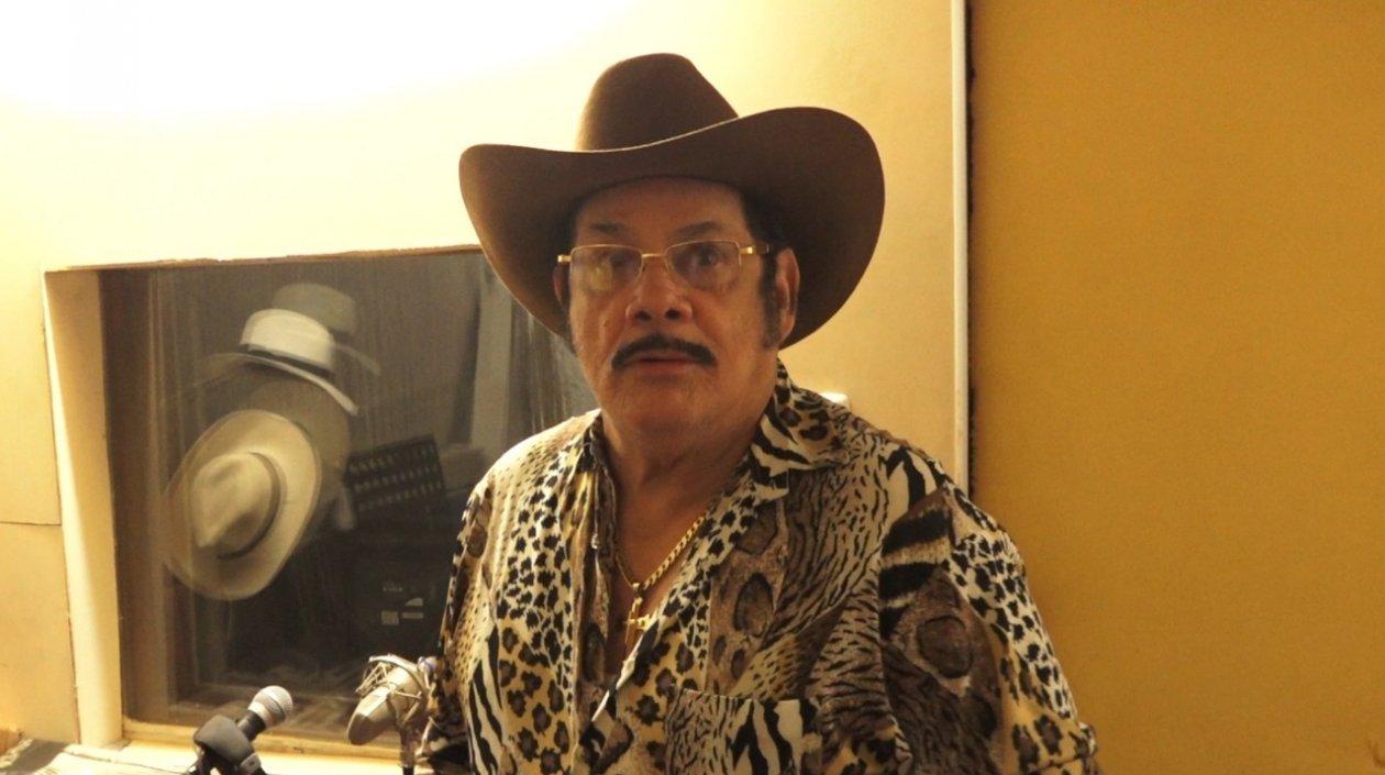 El cantante, músico y compositor Aníbal Velásquez.