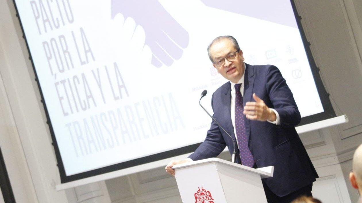 El Procurador General de la Nación, Fernando Carrillo Flórez