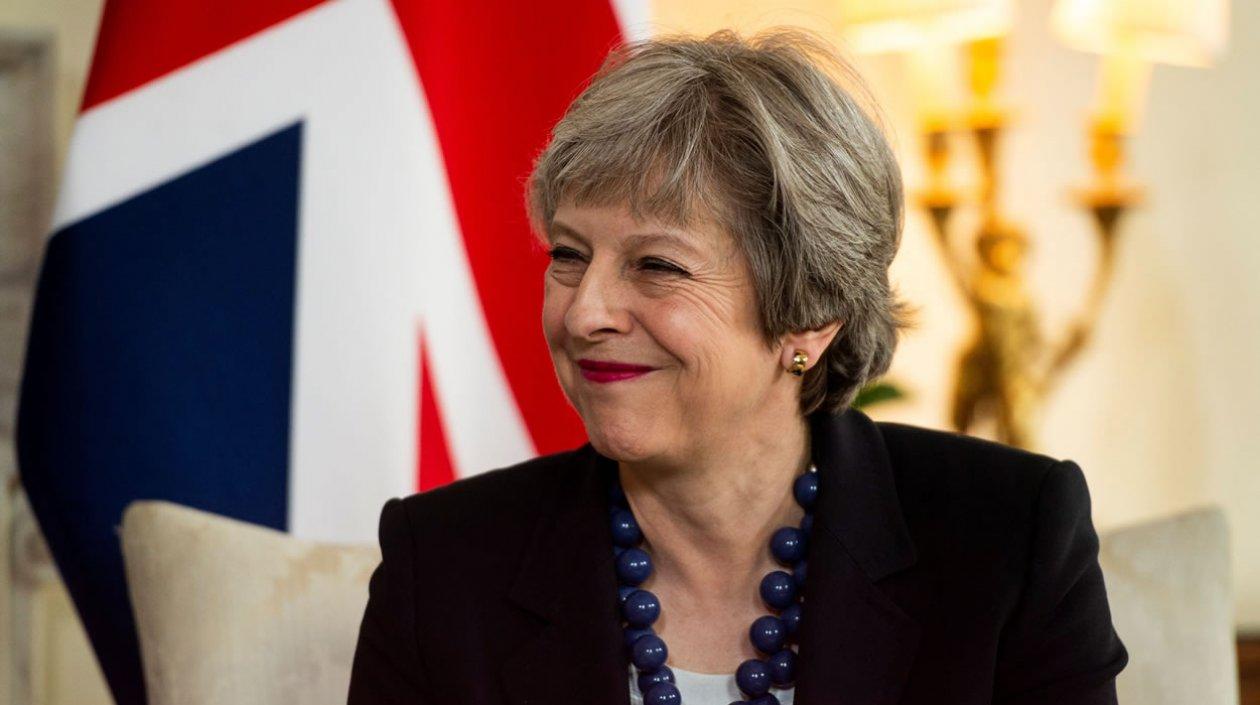La primera ministra británica, Theresa May