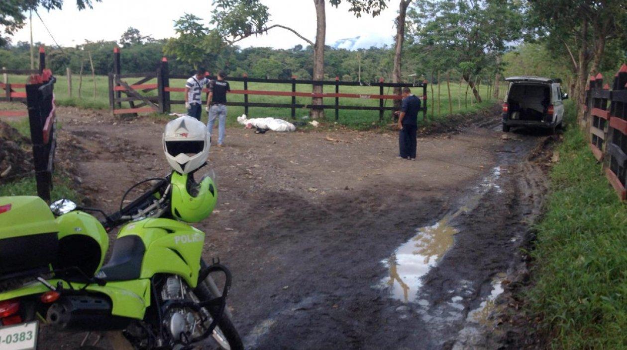 Ocurrió en la vereda El Tomate.