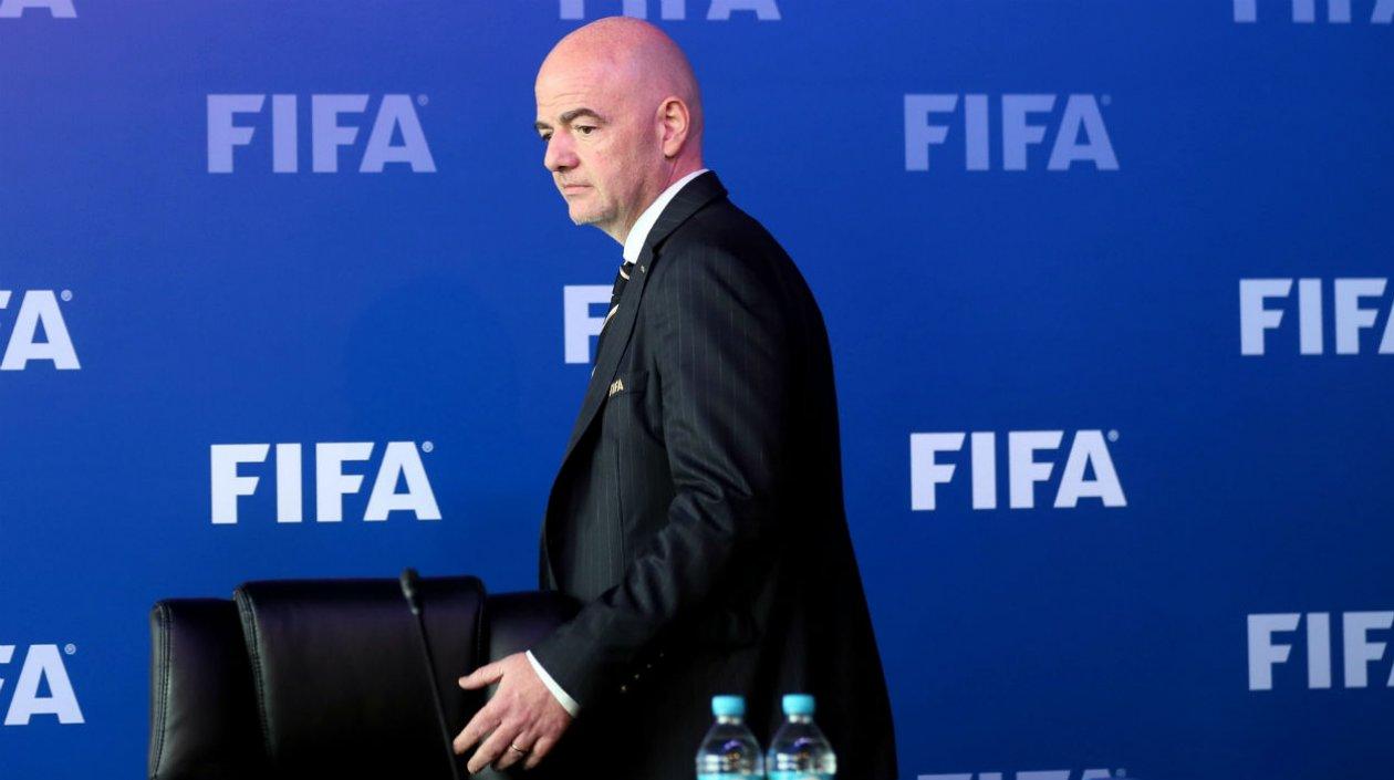 Gianni Infantino, presidente de la FIFA. 