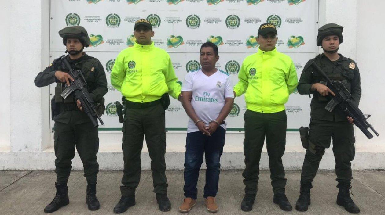 Alias El Indio proveía de armas al Clan del Golfo.