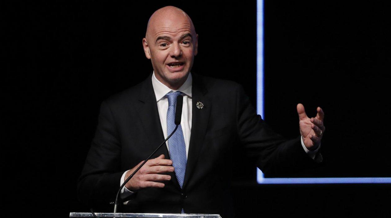 Giani Infantino, presidente de la FIFA. 