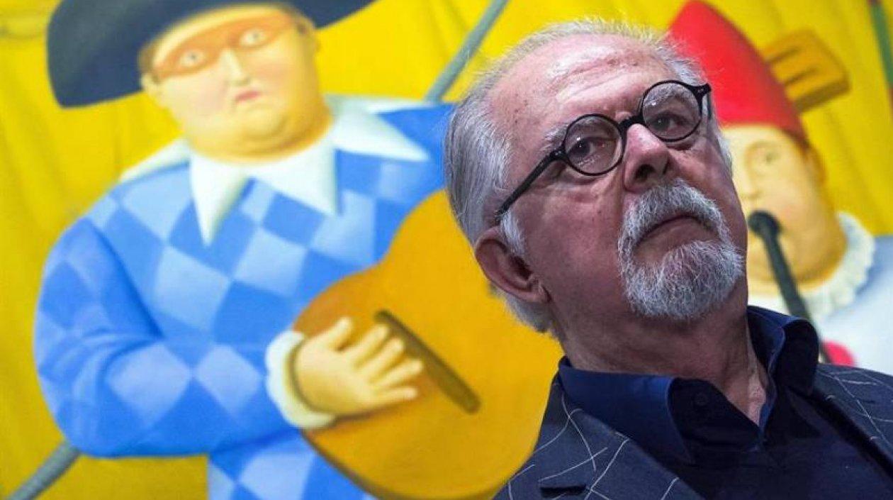 El artista colombiano Fernando Botero.